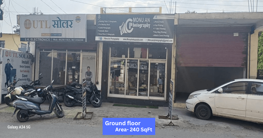 Rent Now 240 SqFt Shop Near Subhash Nagar, Haldwani