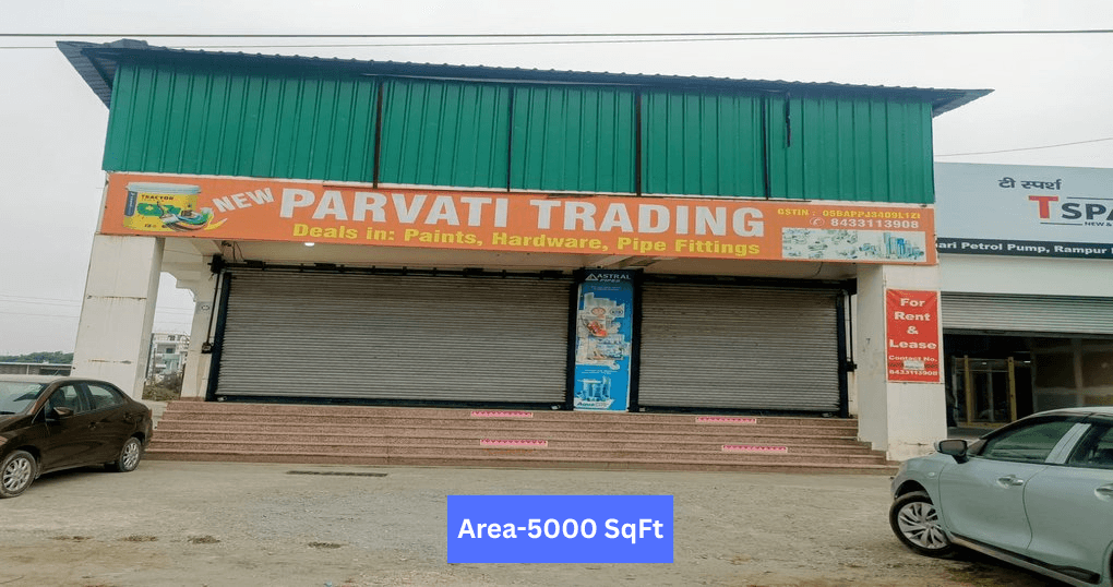 Rent Now 5000 SqFt Hall Near Rampur Road, Haldwani